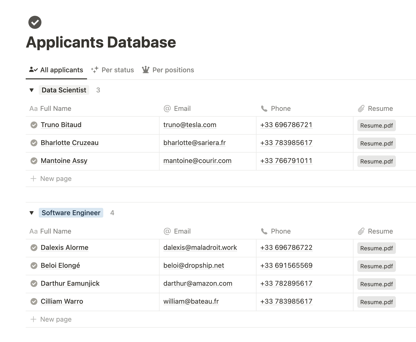 Portfolio screenshot