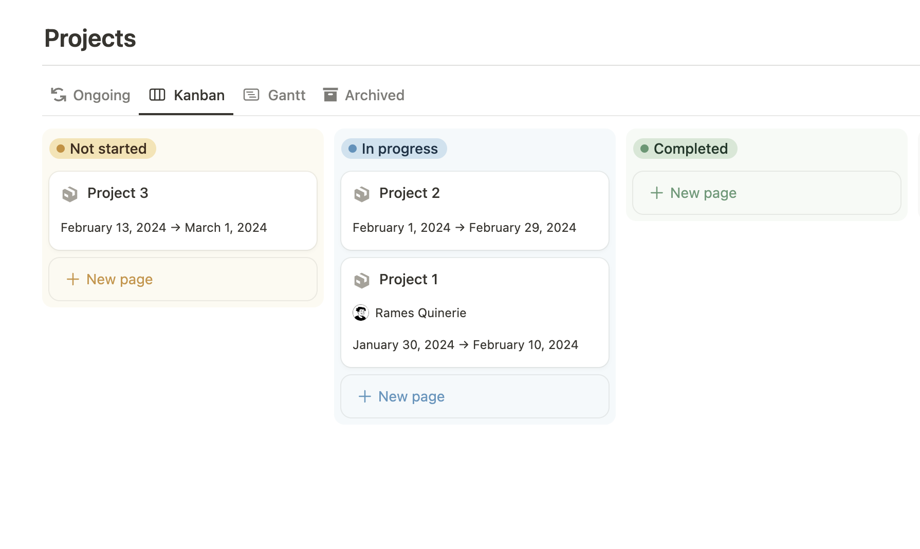 Portfolio screenshot